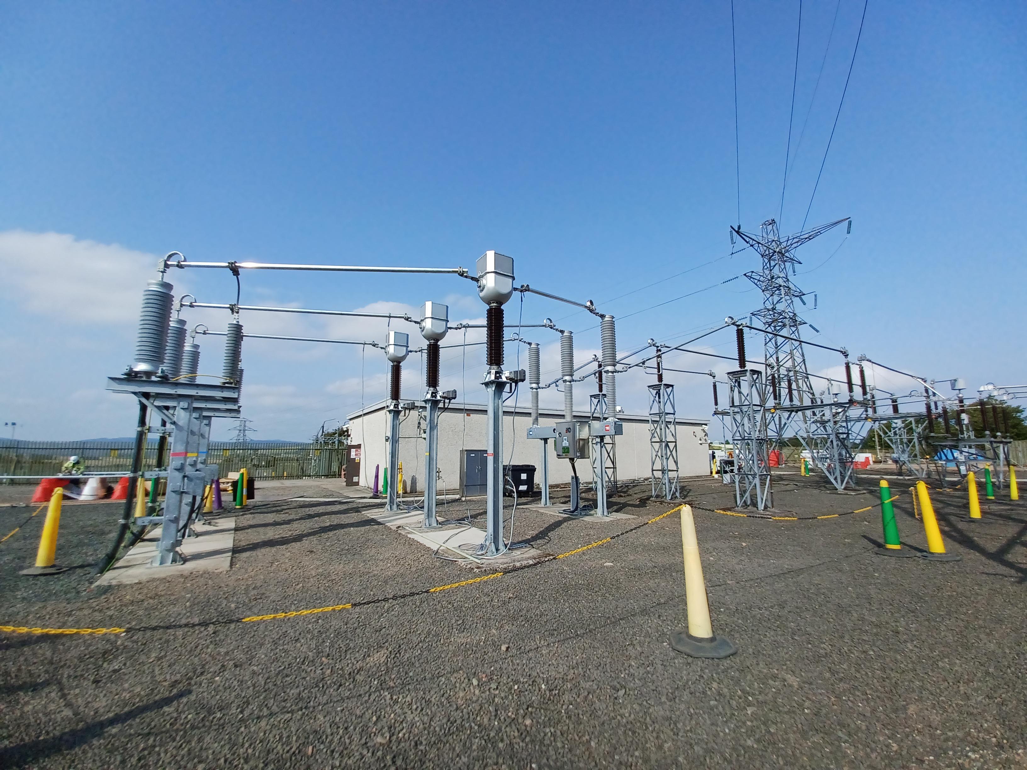 SSEN Transmission_The new 132kV infrastructure at Abernethy Substation took around two years to install.jpg