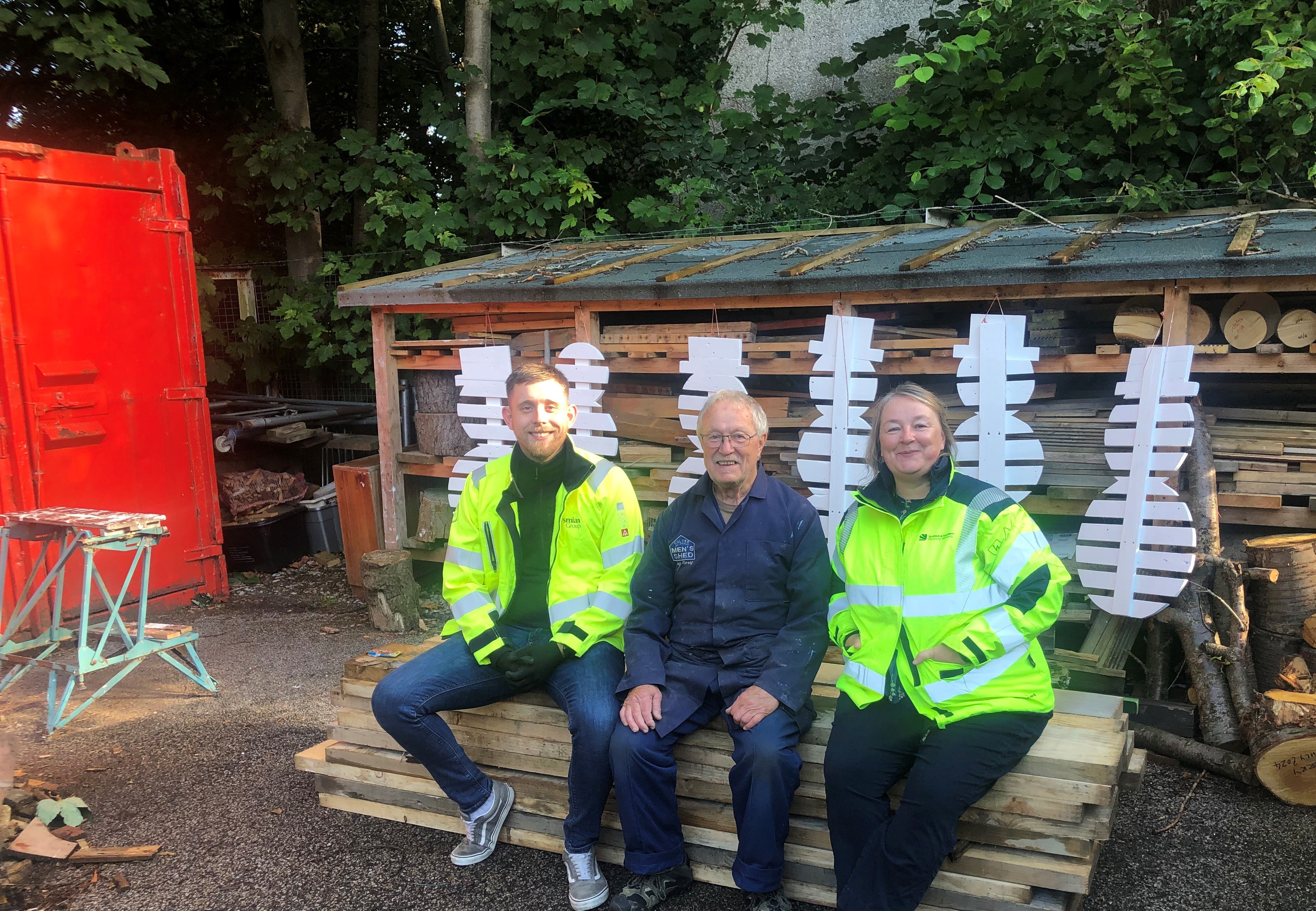 Culter Men's Shed Donation 