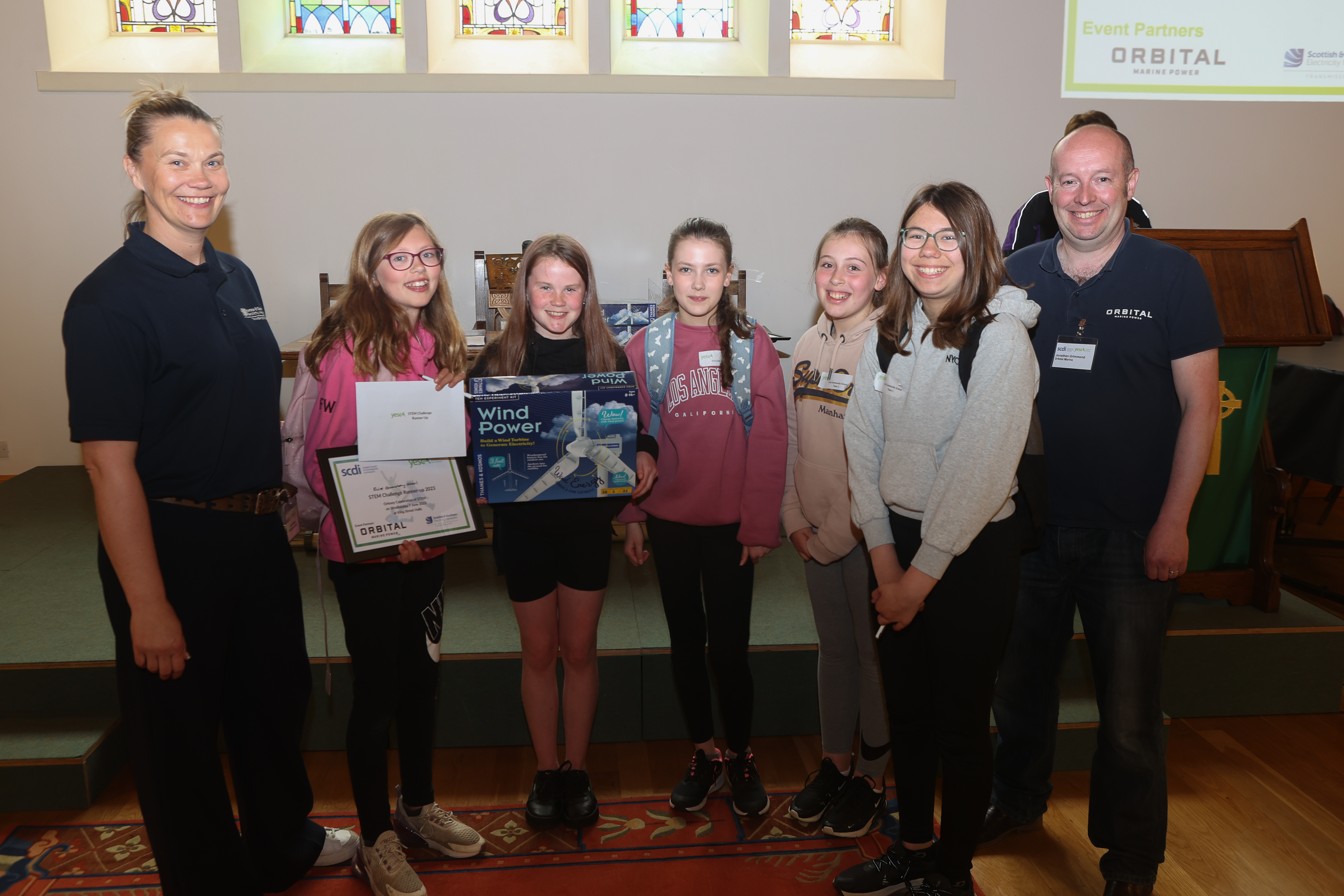 Prize Winners at Orkney STEM Celebration Event